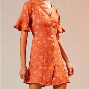 Urban Outfitters summer nights sun dress 🍂🌻🍊